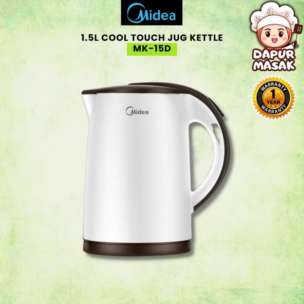 Mk 15d Midea Electric Kettle Midea Stainless Steel Plastic Double