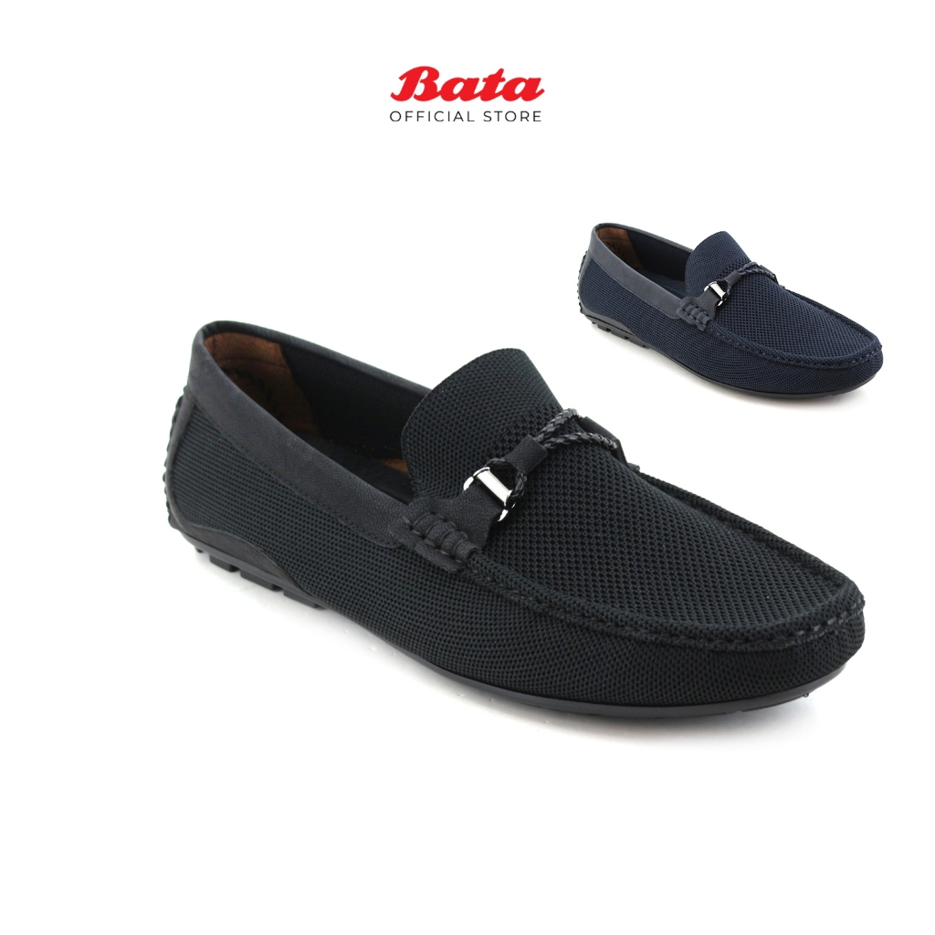 Bata mens loafers outlet shoes