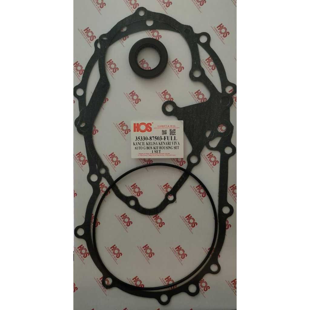 [ 3533087503FULL ] [ KANCIL KELISA KENARI VIVA AUTO GEAR BOX HOUSING GASKET SET ] Shopee