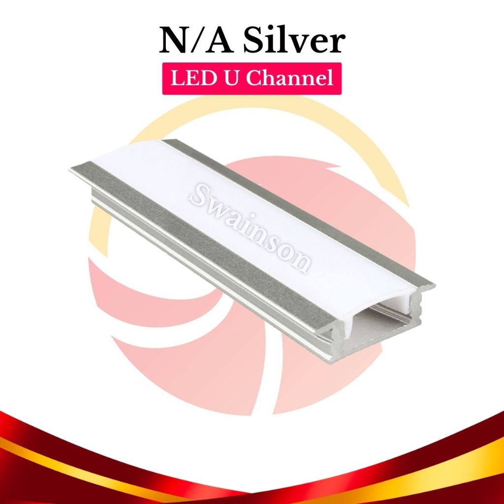 LED U Channel Strip Light Aluminum Casing Profile Track Housing (Coated ...