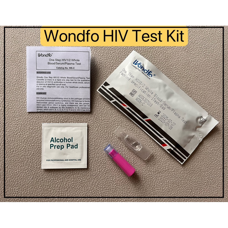 HIV home test kit (Wondfo/Beright) Shopee Malaysia