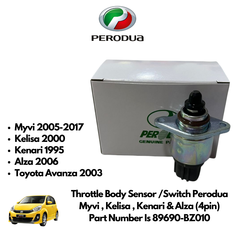 Perodua Myvi , Kelisa , Kenari & Alza Throttle Body Switch/ Sensor