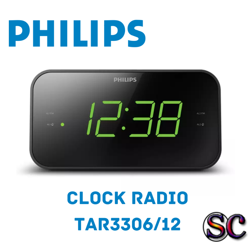 PHILIPS CLOCK RADIO TAR3306/12 Shopee Malaysia