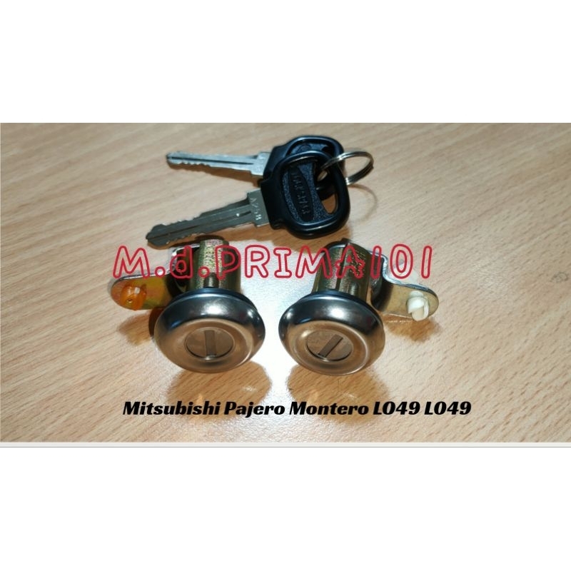 Mitsubishi Pajero Montero LO49 L049 V34 V46 Door Lock with Key Set ...