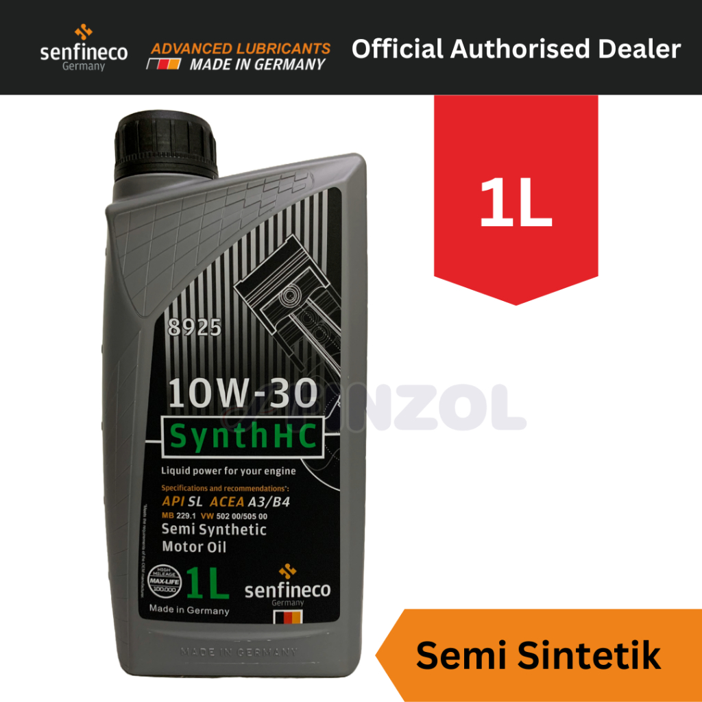 Senfineco Semi Synthetic HC 8925 10w-30 Finzol 1L with Max-Life ...