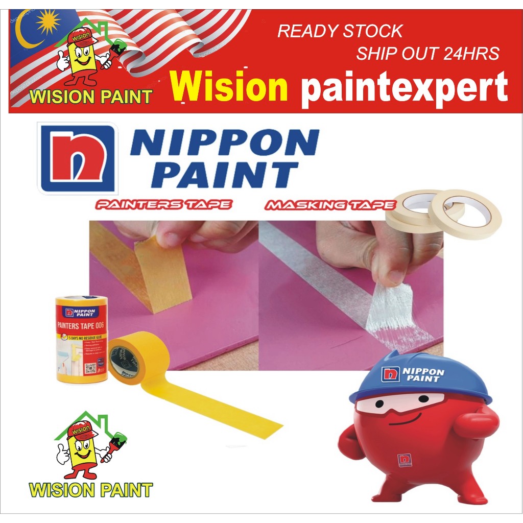 NIPPON PAINT Painter Tape 006 Washi Tape Masking Tape For Painting