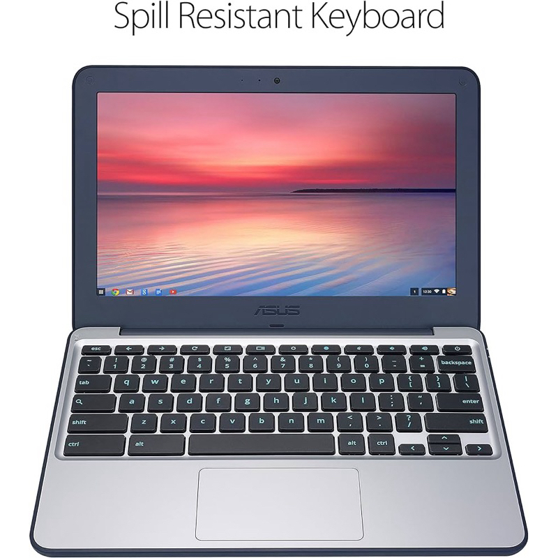 ASUS Chromebook C202 Laptop 11.6" Resistant Design with 180 , Intel