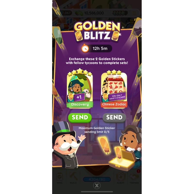 Monopoly Go Golden Blitz (Discovery) Shopee Malaysia