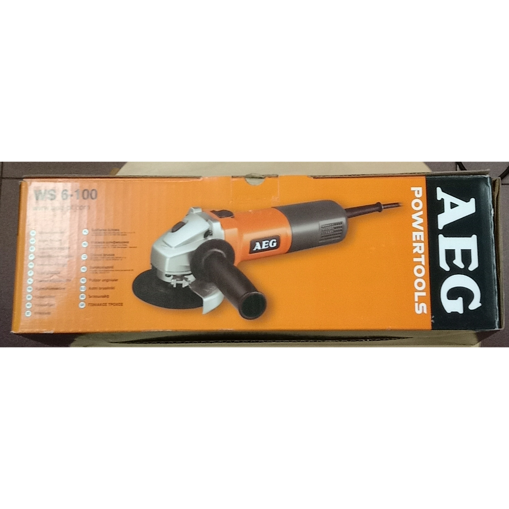 ORIGINAL 4'' AEG ANGLE HAND GRINDER | Shopee Malaysia