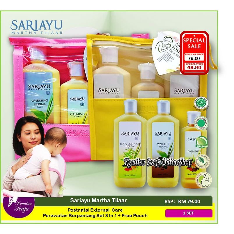 Sariayu Set Habis Bersalin / Set Berpantang Economy Pack ( Tapel, Pilis ...