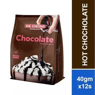 Aik Cheong 3 In 1 Hot Chocolate 40g x 12s