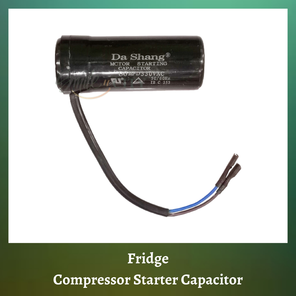 [𝐑𝐄𝐀𝐃𝐘 𝐒𝐓𝐎𝐂𝐊] 330VAC Fridge Compressor Starter Capacitor 64UF 80UF 88108UF 108130UF 130150UF