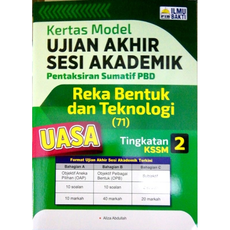 Kertas Model Ujian Akhir Sesi Akademik Reka Bentuk & Teknologi ...