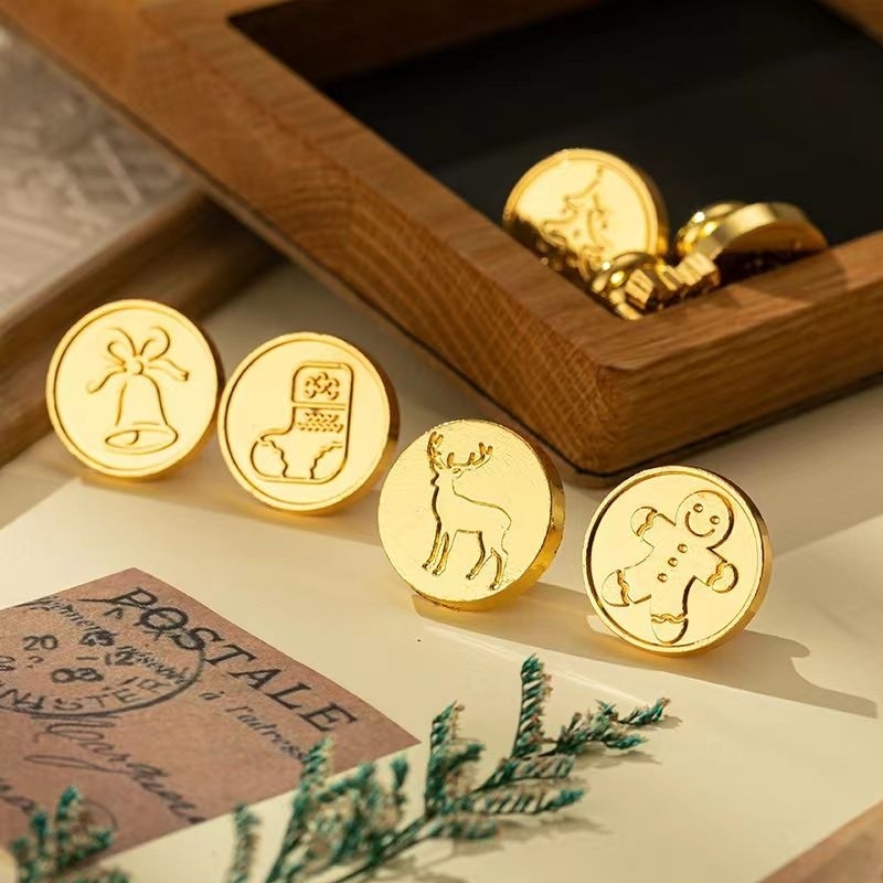 Craspire Merry Christmas Sealing Wax Stamp Christmas Tree