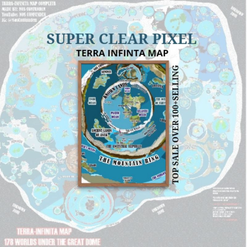 Picture Only Terra Infinita Map Original Clear Shopee Malaysia