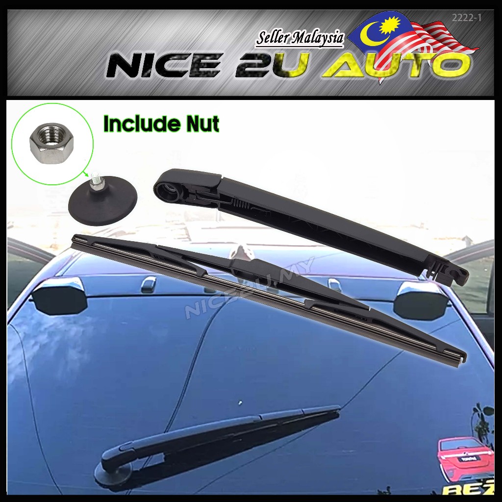 Universal Rear Glass Dummy Wiper Kereta Sedan Wira Saga Iswara Saga BLM ...