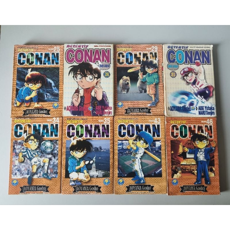 Komik Detektif Conan / Detective Conan Comic Vol. 29-77 [PRELOVED ...