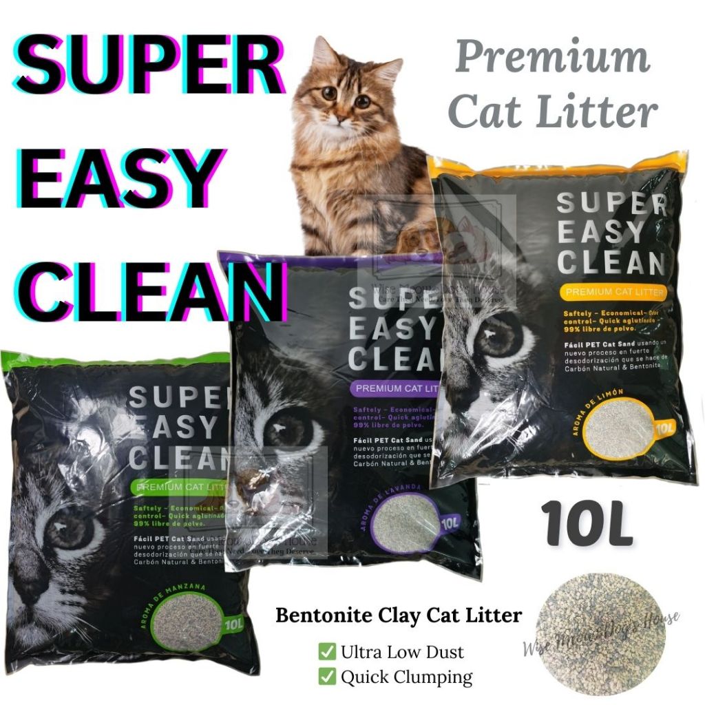 Low Price! Super Easy Clean Premium Cat Litter Pasir Kucing Bentonite