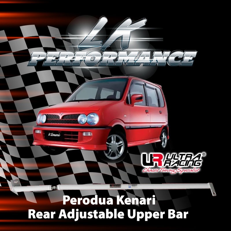 Perodua Kenari / (YRV) 1.0 - Ultra Racing Rear Adjustable Upper Bar 2 ...