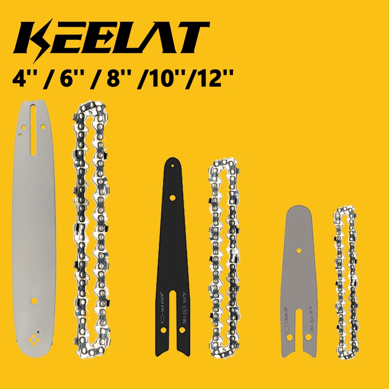 6 Inch/8 Inch/10 Inch Mini Saw Parts Chainsaw Blade & Chain | Shopee ...