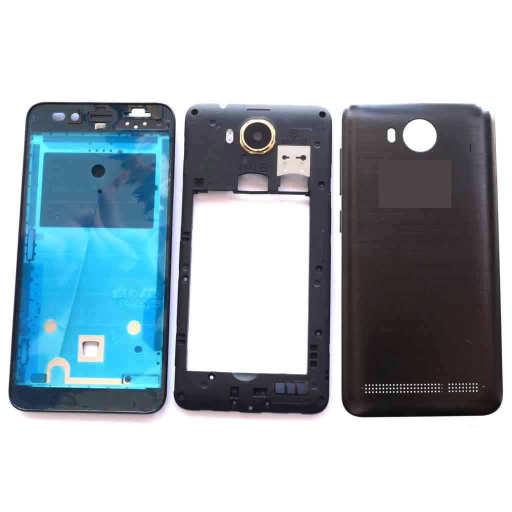 Custodia A 360° Per Huawei Y3 II (Y3ii) – Cover Flip In Pelle PU Con Interno In Silicone Fisso, Protezione Completa, Leggera