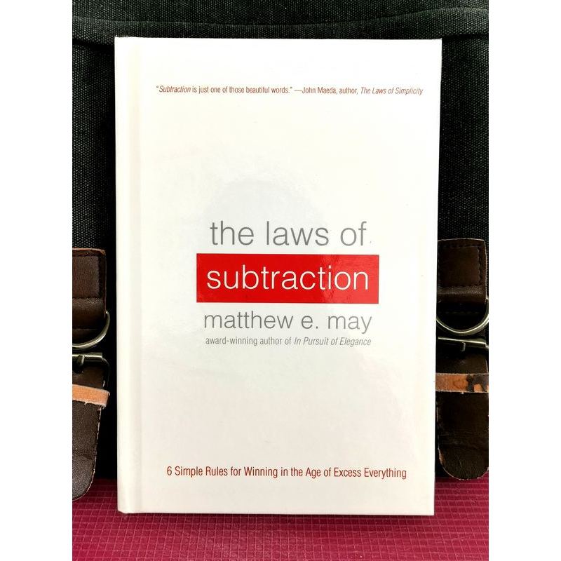 original-like-new-matthew-may-the-laws-of-subtraction-six-simple
