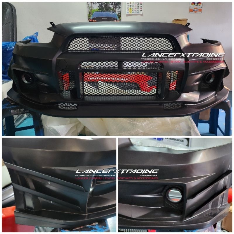 Canards For Varis V3 Front Bumper Mitsubishi Lancer Proton Inspira ...