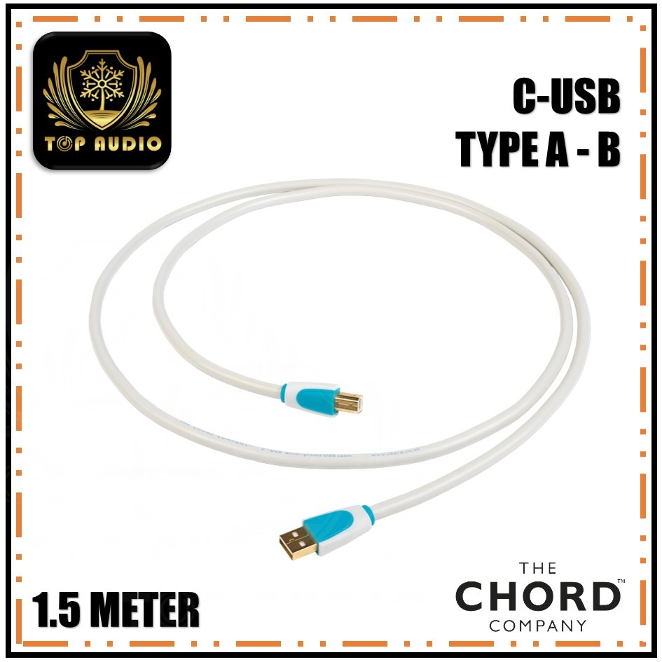 Chord C-USB High Performance Type A to Type B Cable - 1.5Meter | Shopee ...