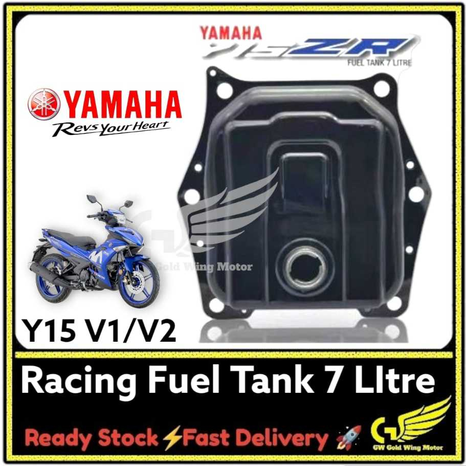 YAMAHA Y15 V1 V2 FUEL TANK ASSY Y15ZR 7L TANGKI MINYAK BESAR 7 LITER
