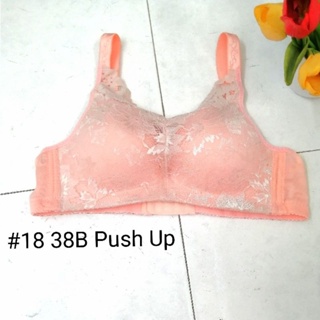 Bra High Quality Premium size 38/85 cup ABC Wireless Push up Lace