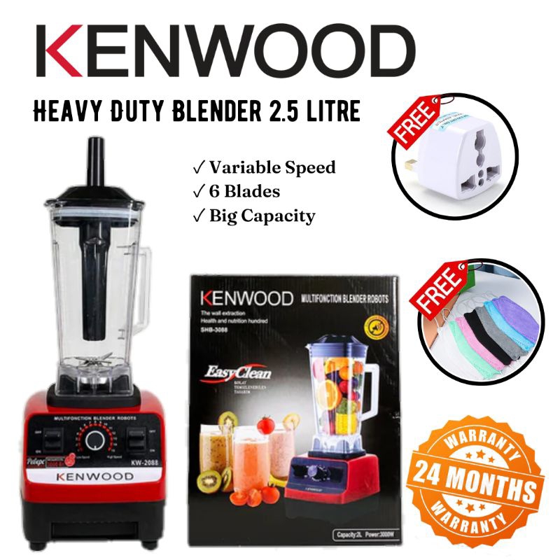 HEAVY DUTY BLENDER FULL SET / BIG JUG EXTRA 2500ML BLENDER HEAVY DUTY ...