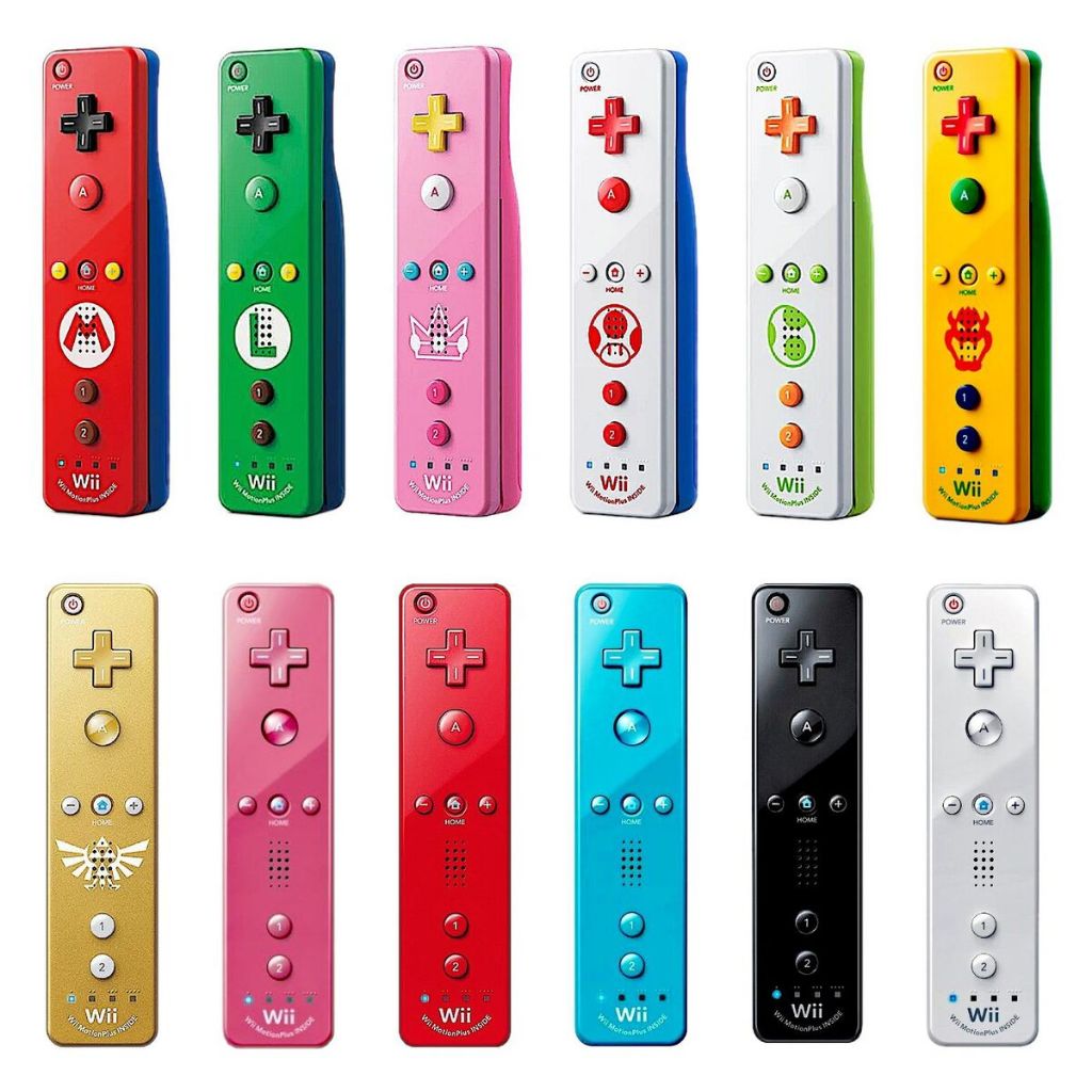 Original Wireless Nintendo Wii Remote Wiimote Motion Plus Controller ...