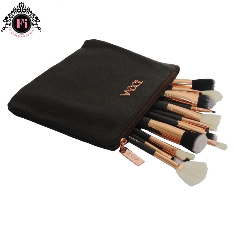 ZOEVA Makeup brush set 15pc complete SetBlack Shopee Malaysia