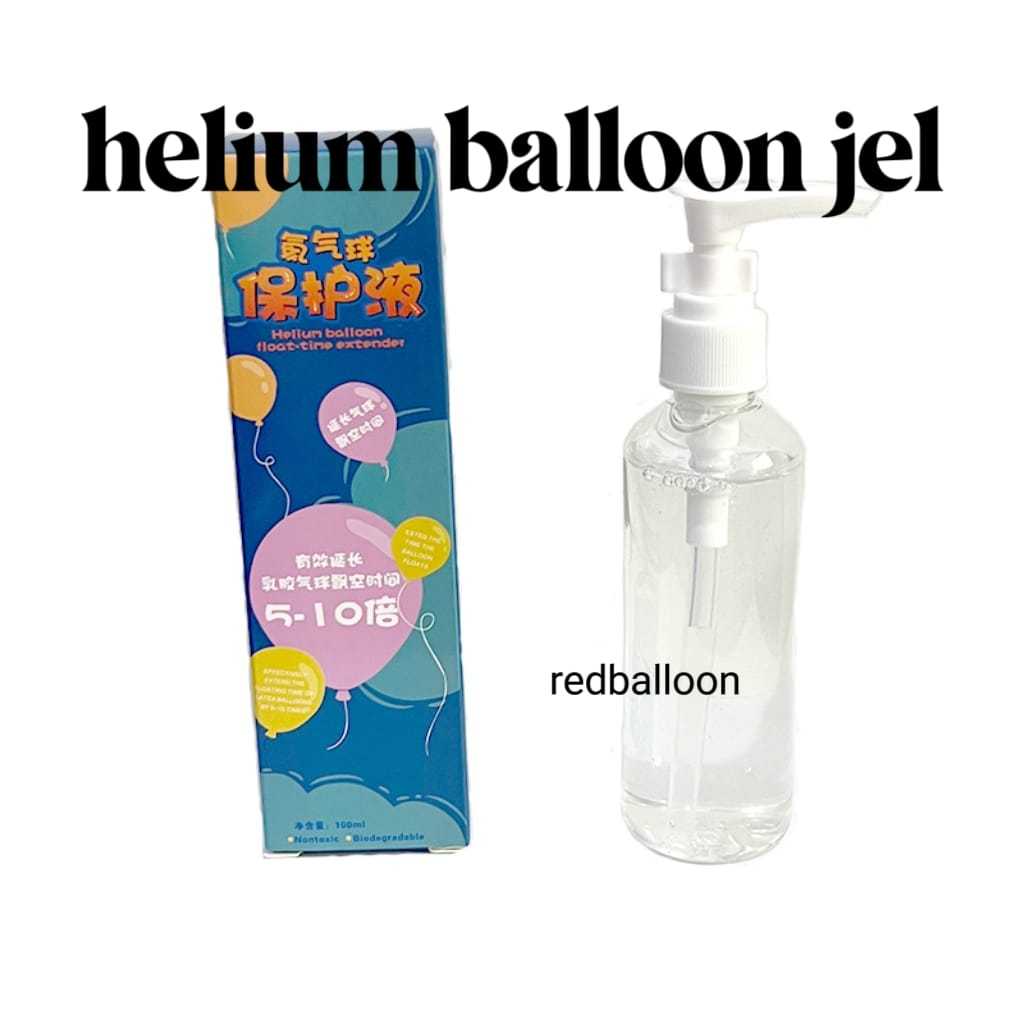 [Ready Stock] 100ml Helium Balloon Protection Liquid Gel Float Latex ...