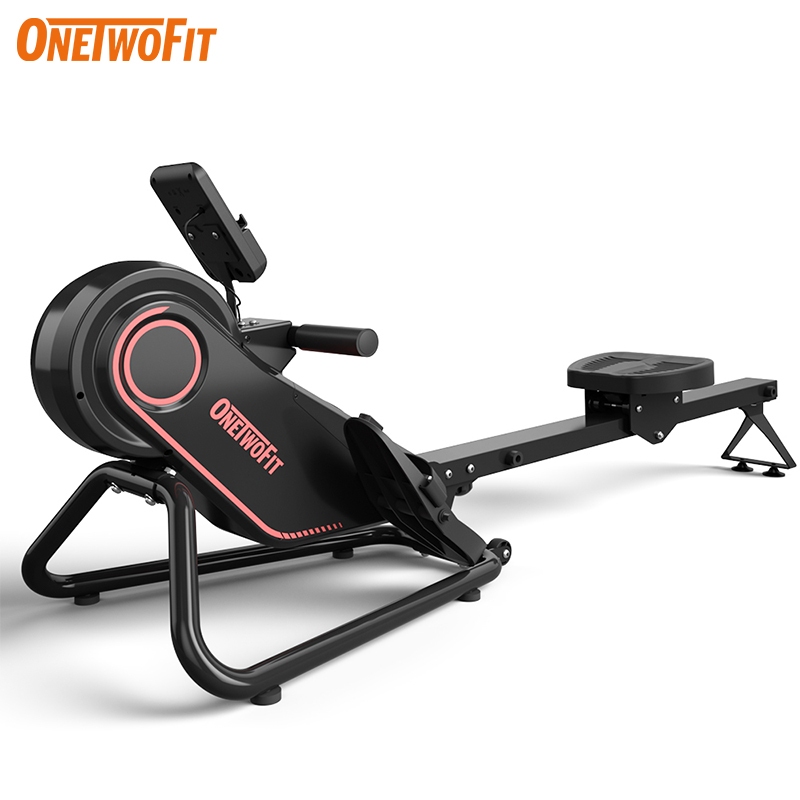 New Rowing Machine 10level Adjustable Resistance Rower with LED Monitor(Random