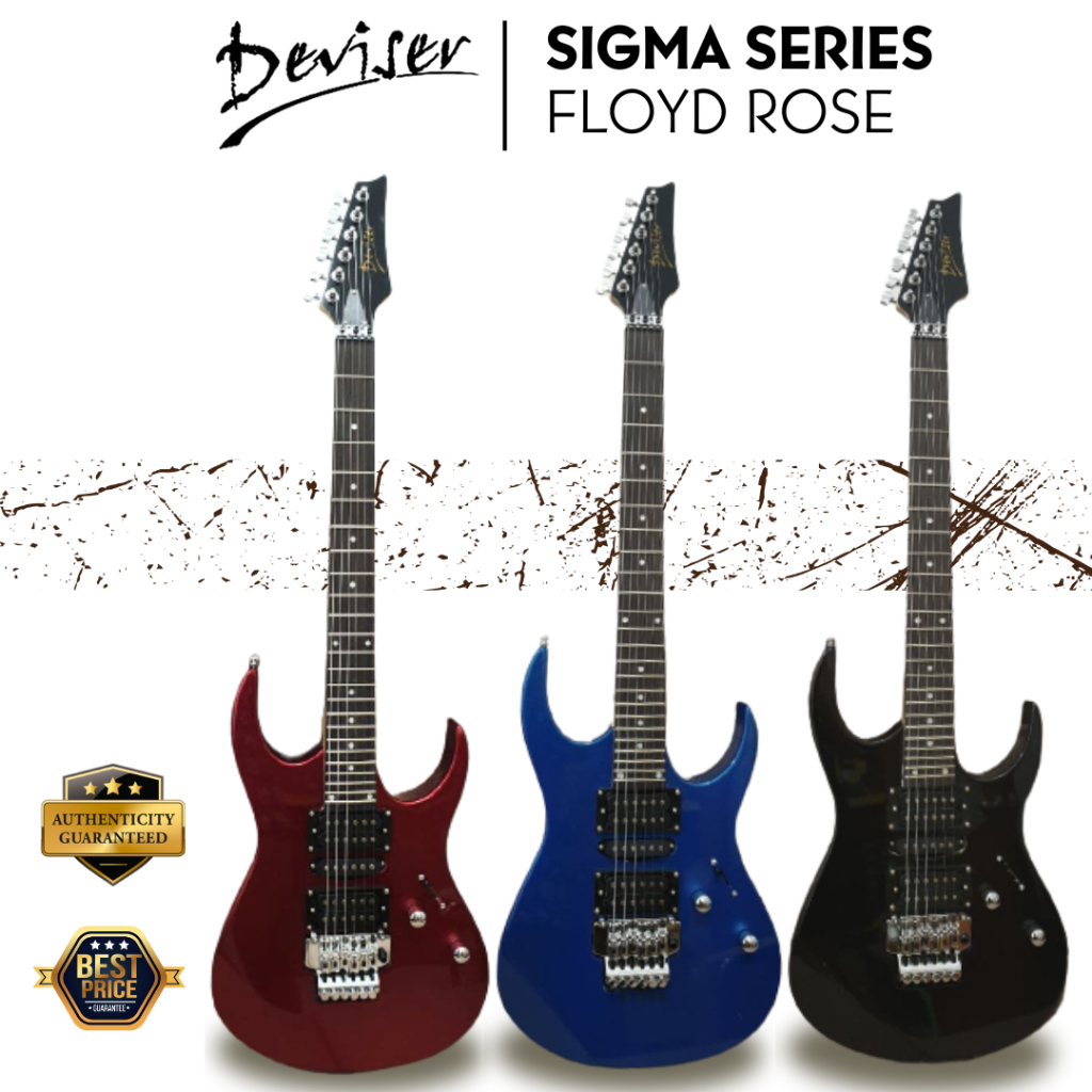 Deviser Super Strat Floyd Rose Electric Guitar L-G5 LG5 Package Set ...