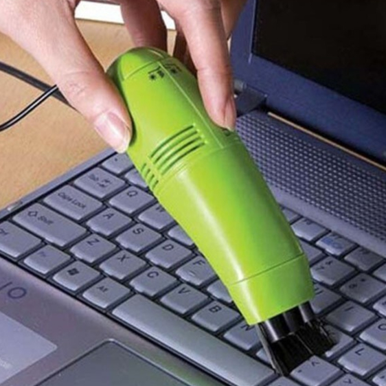 Mini USB Computer Vacuum Keyboard Brush Cleaner Laptop Brush Dust ...