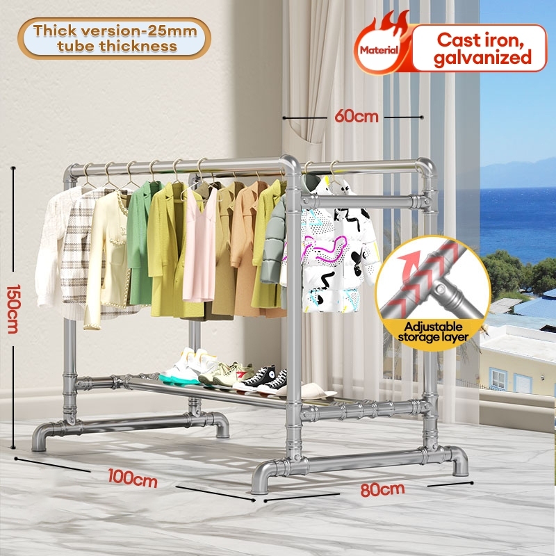 Large Stainless Steel Clothes Hanger Drying Rack/Square Clothes Rack ...