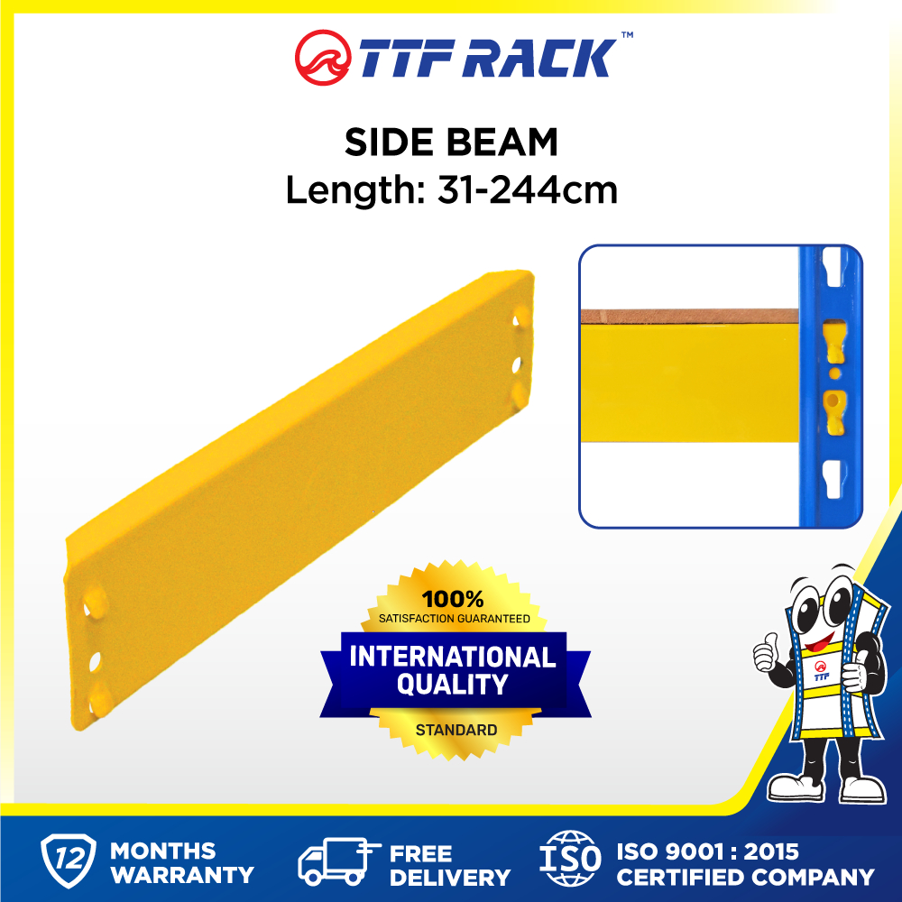 TTF Rack™ BOLTLESS RACK PARTS Add on for Boltless Rack Yellow Blue 400kg Model Shopee Malaysia