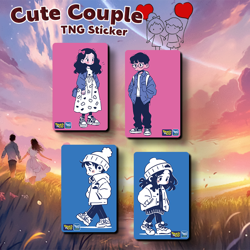 COMEL Couple (3) TNG Pelekat - Tng Touch N Go/Bank kad pelekat ...