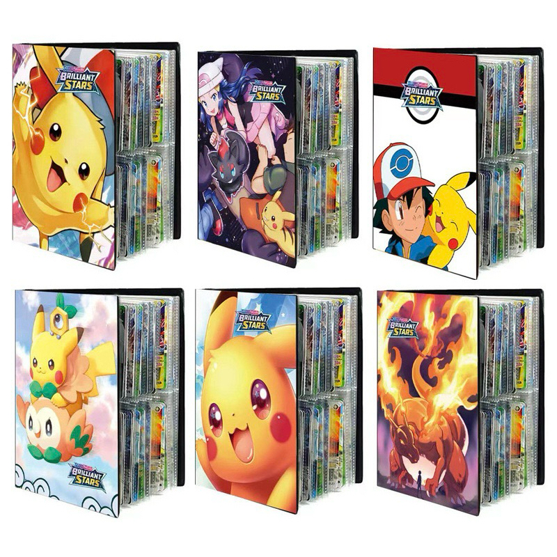 【MJ】Pokemon card album /Card tosleeves / Card album 240 cards/charizard ...