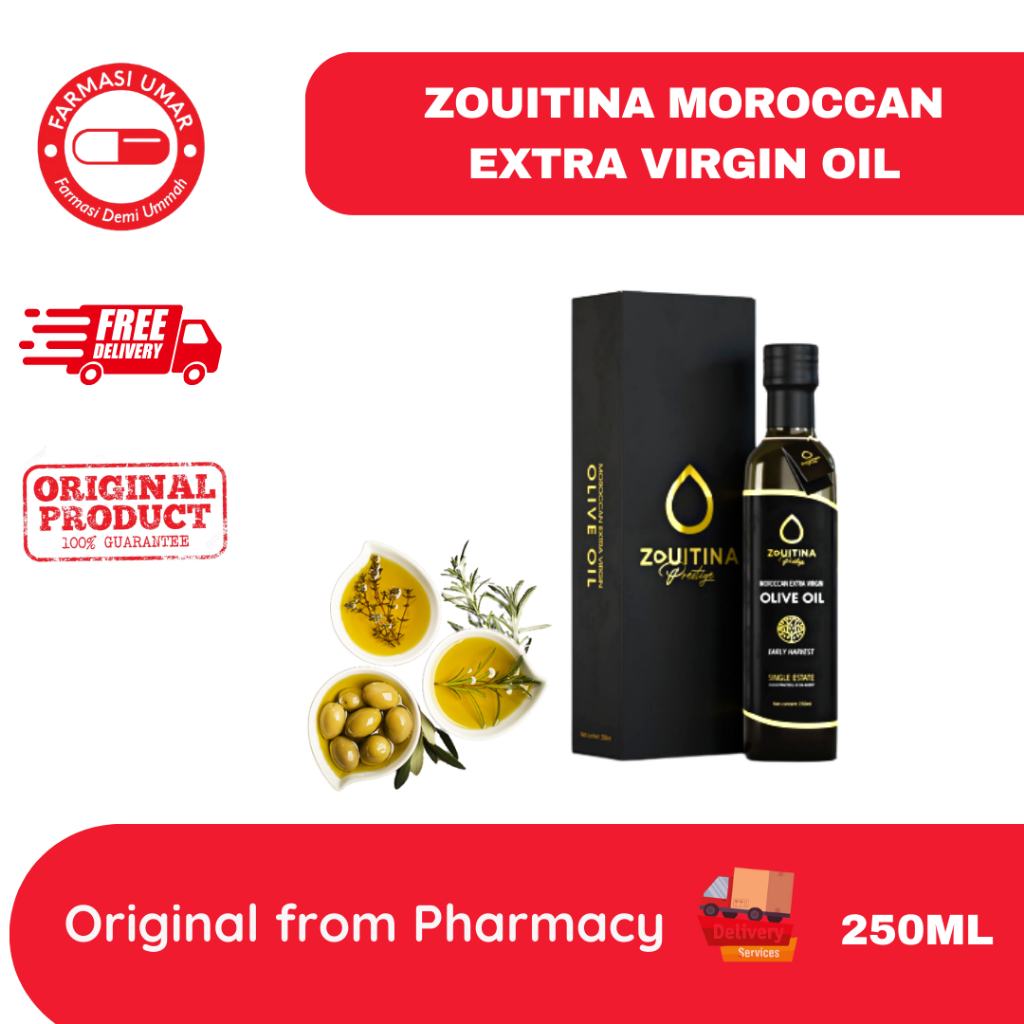 ZOUITINA MOROCCAN EXTRA VIRGIN OLIVE OIL (PRESTIGE) MINYAK ZAITUN