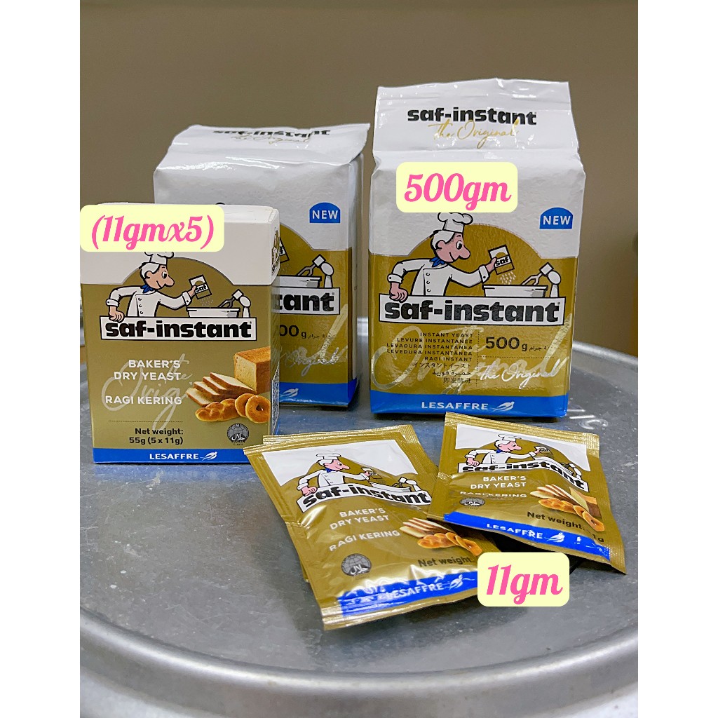 Lesaffre Saf Instant Dry Yeast / Yis Segera Lesaffre Saf Instant ...