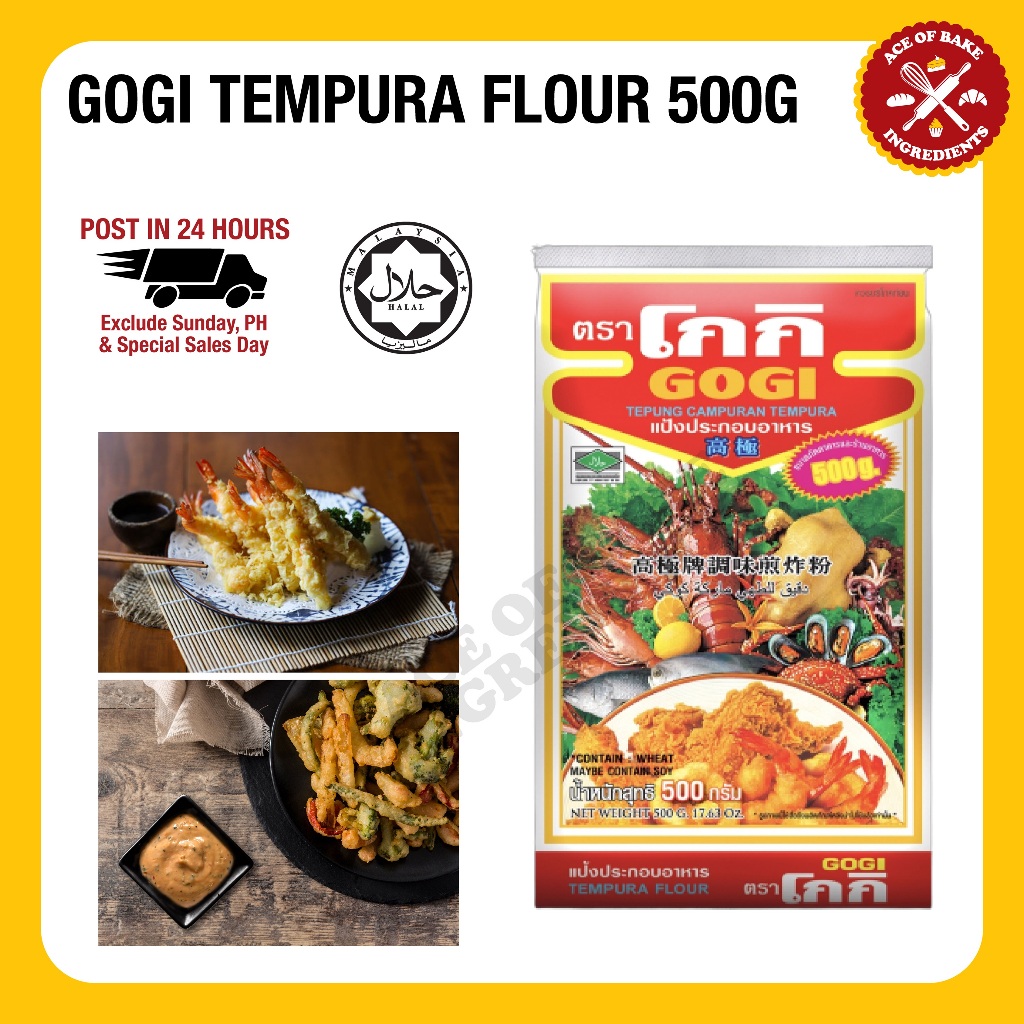GOGI Tempura Flour 500g Shopee Malaysia