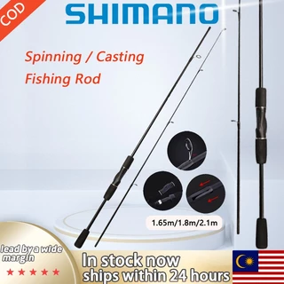 Spinning Casting Fishing Rod Ultralight 1.8m 1.65m Fast Jigging