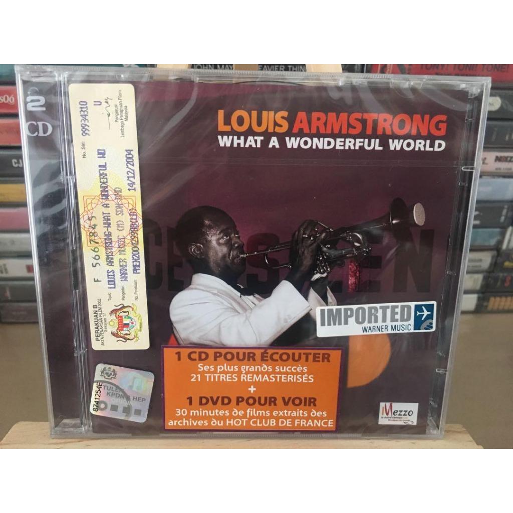 Louis Armstrong - What A Wonderful World [1CD + DVD] | Shopee Malaysia
