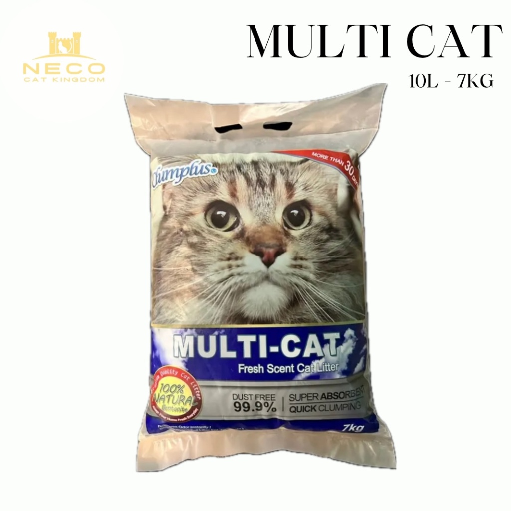 Multicat Clumplus Cat Litter 7kg Shopee Malaysia