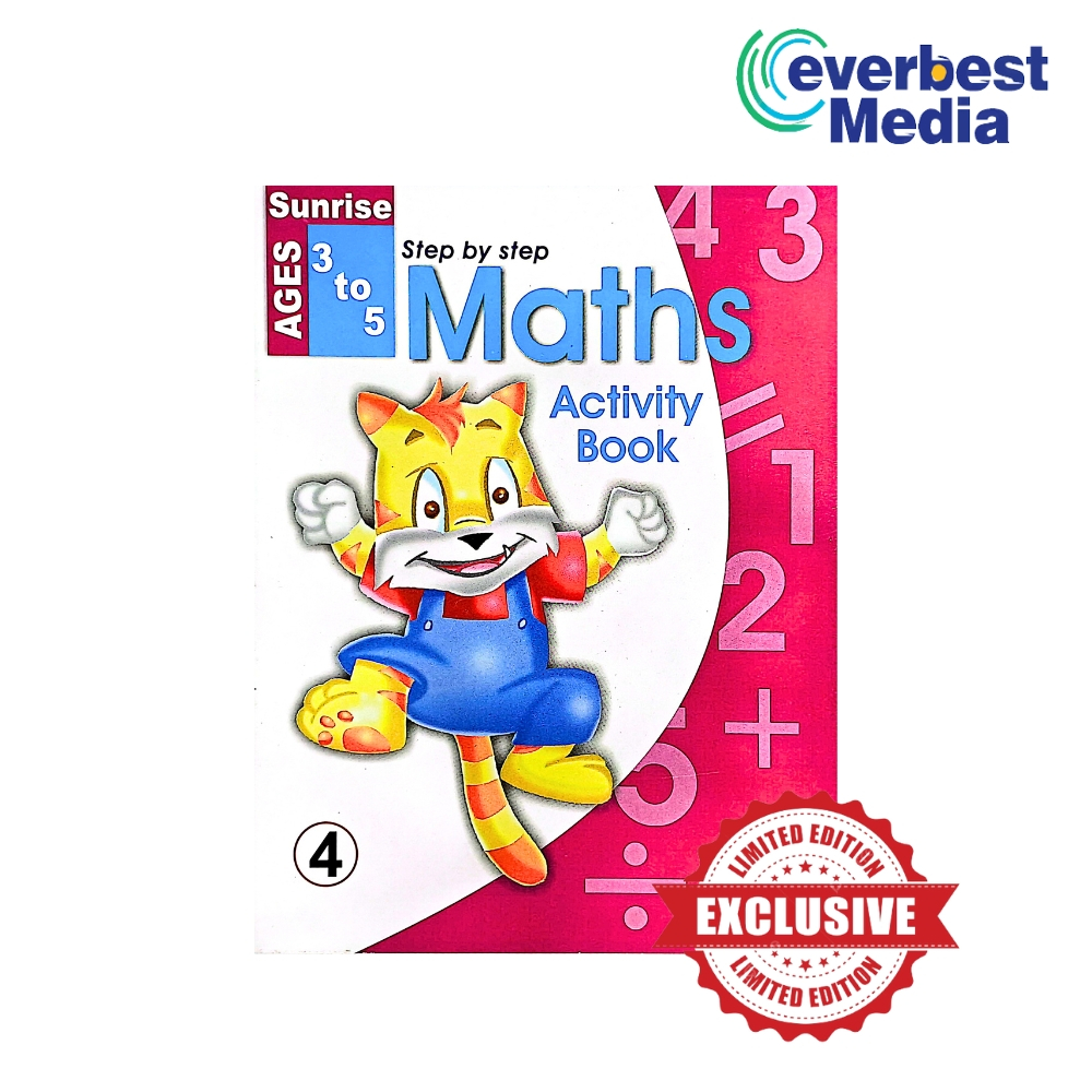 Step by step Maths Activity Book - 4 | Shopee Malaysia