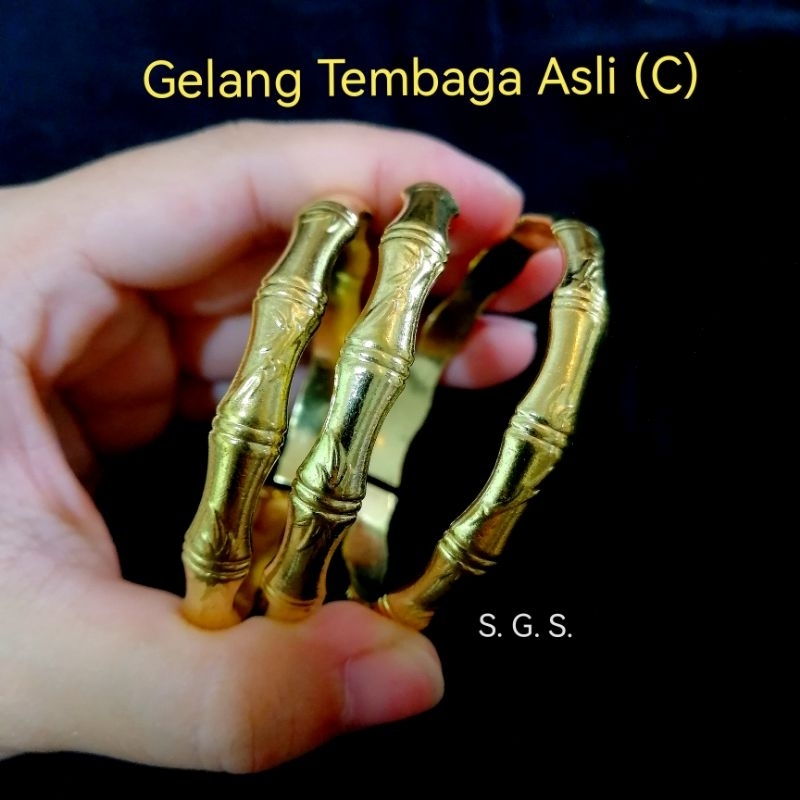 Gelang Tembaga Asli Tradisi (Dewasa) | Shopee Malaysia