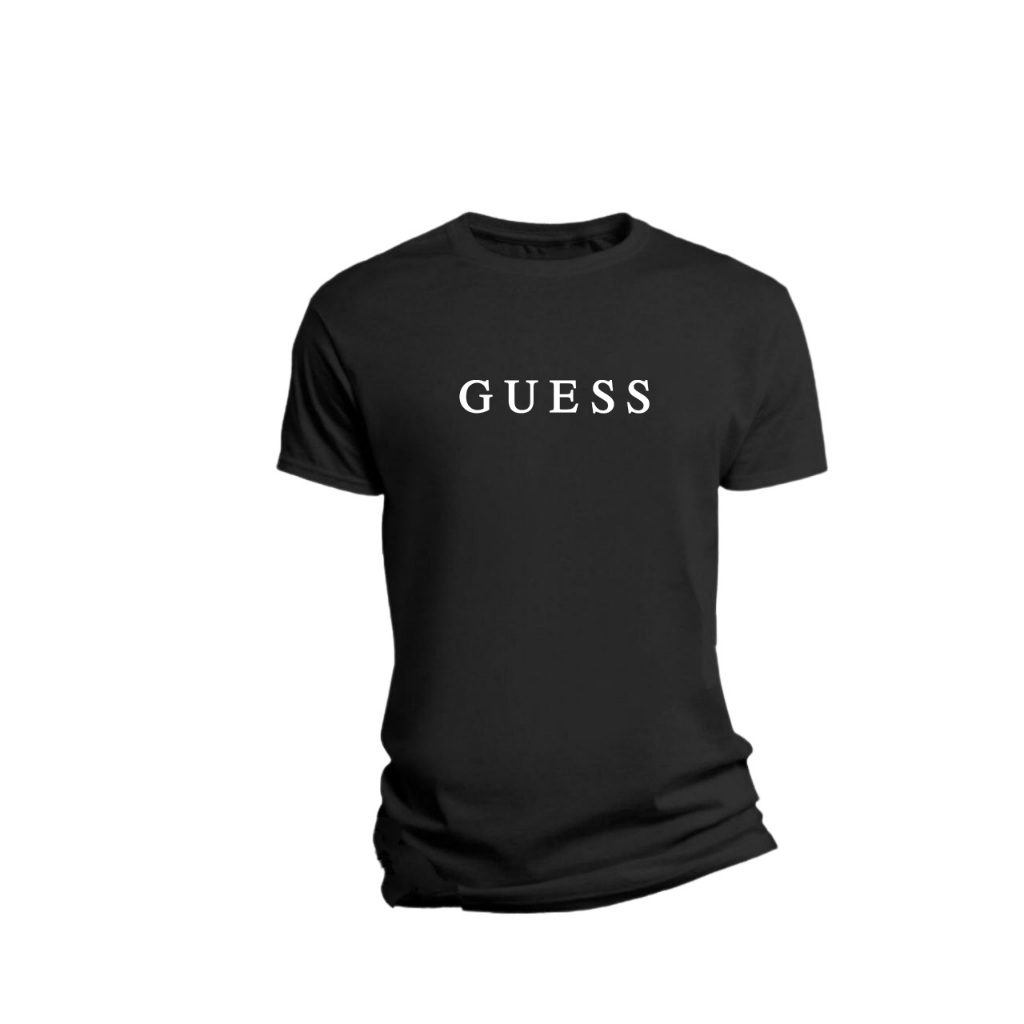 UNISEX KAIN SEJUK Latest GUESS Design T-Shirt Baju UNISEX KAIN SEJUK Latest GUESS Design T-Shirt Baju